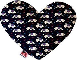 Baby Elephants Heart Dog Toy (size: 6 Inch)