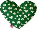 Shamrock Canvas Heart Dog Toy