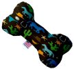 Western Fun Canvas Bone Dog Toy