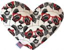 Hip Pandas Canvas Heart Dog Toy