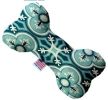Blue Lagoon Canvas Bone Dog Toy