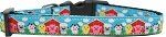 Barnyard Buddies Nylon Ribbon Dog Collar (size: Medium Narrow)