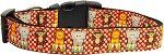 Circus Smirkus Nylon Dog Collar (size: Medium Narrow)
