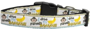 Monkey Madness Nylon Ribbon Collars