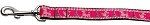 Poodles in Paris Nylon Ribbon Collars (size: 1 wide 4ft Leash)