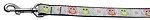 Sweet as Sugar Owls Nylon Ribbon Collars (size: 1 wide 4ft Leash)