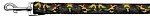 Green Camo Nylon Ribbon Dog Collars (size: 1 wide 4ft Leash)