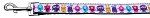 Monsters Nylon Ribbon Dog Collars (size: 1 wide 4ft Leash)