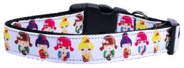 Crazy for Kimonos Nylon Ribbon Dog Collars
