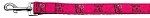 Girls Rock Nylon Ribbon Dog Collars (size: 1 wide 4ft Leash)