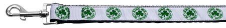 Kiss Me I'm Irish Nylon Ribbon Dog Collars