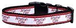 American Cutie Ribbon Dog Collars (size: large)