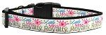 Little Miss Royalty Nylon Collar (size: large)