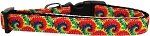 Tie Dye Nylon Ribbon Dog Collar