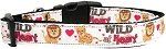 Wild at Heart Dog Collar (size: large)