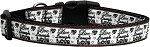 Live Laugh and Love Dog Collar (size: large)