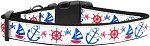 Anchors Away Dog Collar (size: large)