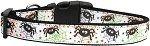 Itsy Bitsy Spiders Dog Collar (size: large)