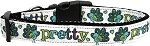 Pretty as a Peacock Dog Collar (size: large)