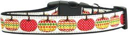 Pretty Pumpkins Nylon Dog Collars (size: large)