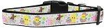 Happy Easter Nylon Dog Collar (size: large)
