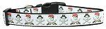 Jolly Roger Nylon Dog Collar (size: large)