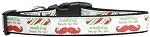Stashing through the Snow Nylon Dog Collar (size: large)