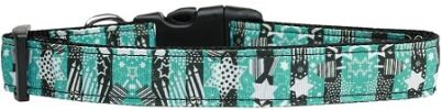 Hannukah Festival of Lights Nylon Dog Collar