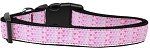 Many Mini Hearts Nylon Dog Collar (size: large)