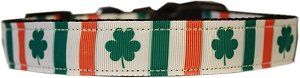 Irish Pride Nylon Dog Collar (size: LG)