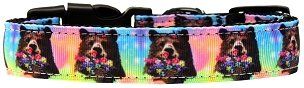Pretty Baby Momma Bears Nylon Dog Collar (size: large)