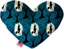 Salem Witches Canvas Heart Dog Toy