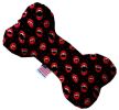 Love Bites Canvas Bone Dog Toy