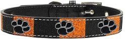 Paw Widget Halloween Ice Cream Collar (size: Size 10)