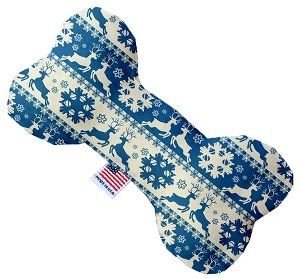 Blue Reindeer Bone Dog Toy (size: 10 Inch)