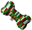 Classy Christmas Trees Bone Dog Toy