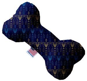 Menorah Madness Bone Dog Toy (size: 10 Inch)