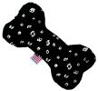 Eyes Eyes Everywhere Canvas Bone Dog Toy