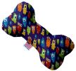 Party Monsters Canvas Bone Dog Toy