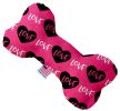 Pink Love Bone Dog Toy