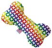 Rainbow Bright Diamonds Bone Dog Toy