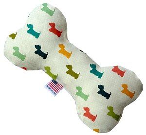 It is a Westie's World Bone Dog Toy (size: 10 Inch)