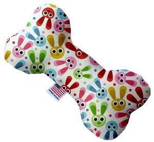 Funny Bunnies Bone Dog Toy (size: 10 Inch)