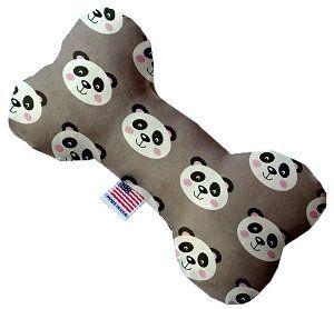 Grey Pandas Bone Dog Toy (size: 10 Inch)