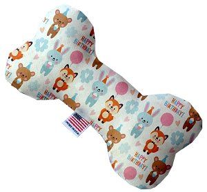Birthday Buddies Bone Dog Toy (size: 10 Inch)