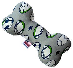 Sports and Stars Bone Dog Toy (size: 10 Inch)