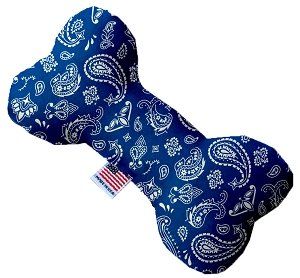 Blue Western Bone Dog Toy (size: 10 Inch)