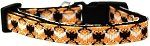 Bat Argyle Nylon Dog Collar (size: Cat Safety)
