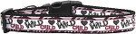 Wild Child Nylon Dog Collar (size: Medium Narrow)
