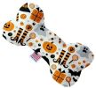 Classic Halloween Canvas Bone Dog Toy